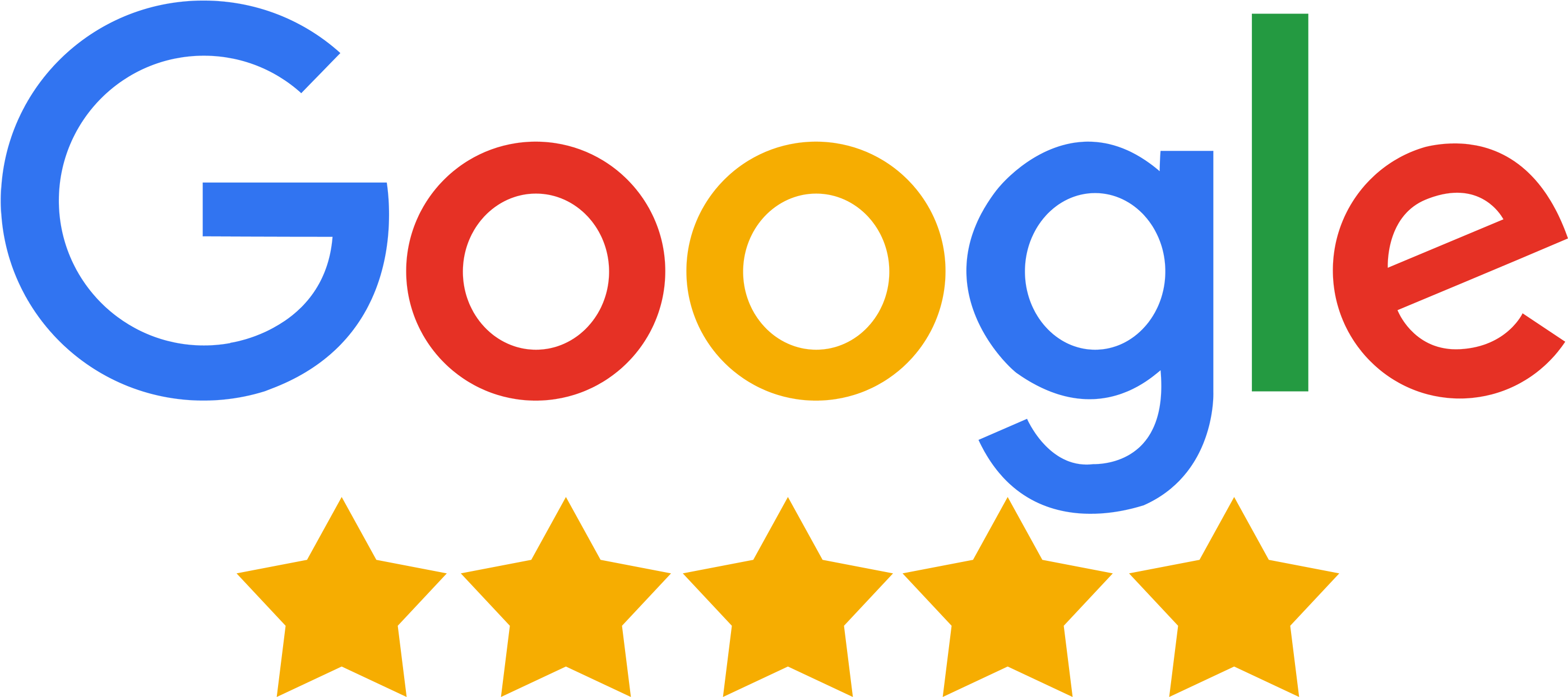 Google 5.0 star rating